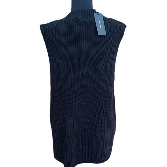 New with tags Vero Moda Vmlea SL v neck long vest Noos black, size S - Picture 9 of 13